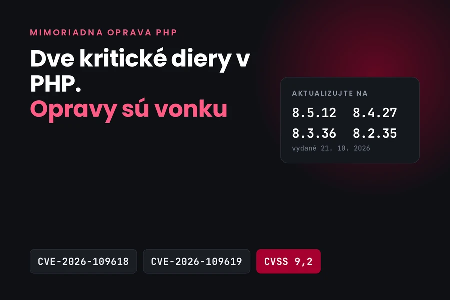Kritické diery v PHP: opravy sú vonku. Toto sú čísla verzií a prečo nestačí počkať do rána