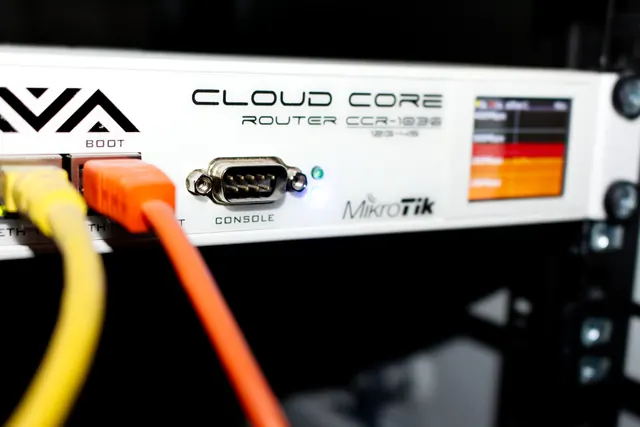 MikroTik router and network configuration