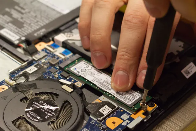 SSD drive replacement and upgrade